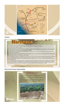 Historia 
Estructuras físicas fudamentales
