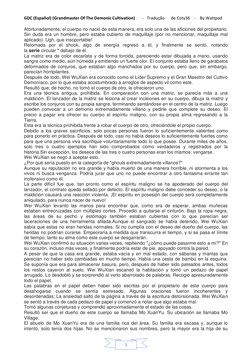 GDC (Español) (Grandmaster Of The Demonic Cultivation)       -   Tradução      de Coty36    -    By Wattpad 
 
 
3 
Afortunad