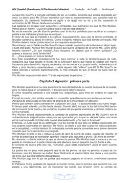 GDC (Español) (Grandmaster Of The Demonic Cultivation)       -   Tradução      de Coty36    -    By Wattpad 
 
 
5 
Aunque Mo