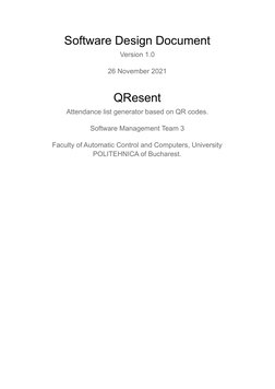 Software Design Document | PDF | Graphical User Interfaces | Databases