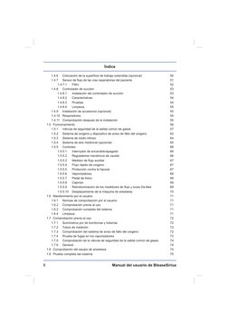 Manual del usuario de BleaseSirius
8
Índice
1.4.6 
 Colocación de la superﬁ cie de trabajo extendida (opcional) 
50
1.4.7 
Se