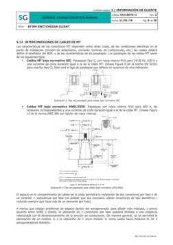 Confidencialidad: 3 / INFORMACIÓN DE CLIENTE 
 
GENERAL CHARACTERISTICS MANUAL 
Código: EF316070-cl 
Rev: 2 
Fecha: 11/01/19