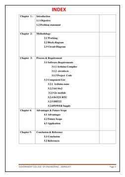 GOVERNMENT COLLEGE  OF ENGINEERING ,  AMRAVATI  
Page 4 
 
 
 
Chapter  1 : 
Introduction     
1.1 Objective