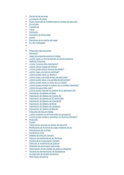  
Detrás de las escenas 
o 
La creación de juego 
 
Crear instancias de Prefabricados en tiempo de ejecución 
 
De entrada