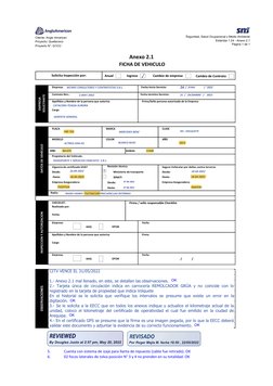 Cliente: Anglo American  
Proyecto: Quellaveco  
Proyecto N°: Q1CO  
Seguridad, Salud Ocupacional y Medio Ambiente
Estándar 1