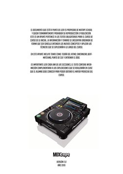 El documento que está a punto de leer es propiedad de Mixtape school 
y queda terminantemente prohibida su reproducción o pub