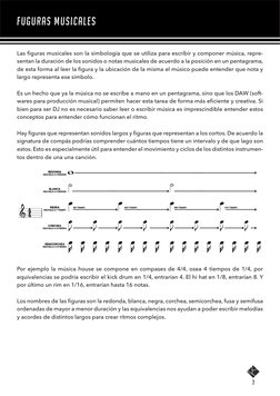 7
fuguras musicales
Las figuras musicales son la simbología que se utiliza para escribir y componer música, repre­
sentan la