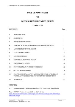 (EE) CLP-Cop101 Version 15 Black Letters | PDF | Electrical Substation ...