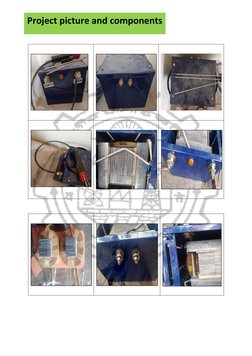 Project picture and components