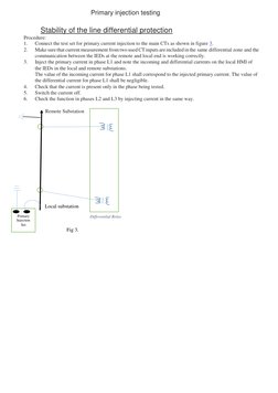 Primary Injection Testing Procedure | PDF | Ct Scan | Electrical Substation