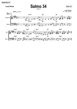 ù
û
ù
û
Ijexá q = 110
(Refrão 2)
Jorge Rheder
Arr. Tiago Galdino
Salmo 34
Guitarra
Baixo
Gtr.
Bxo.
44
44
& ####
Apêndice II
2