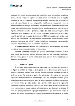 4 
www.estetus.com.br 
 
Técnicas injetáveis I: intradermoterapia e 
escleroterapia 
roedores. Um estudo recente su