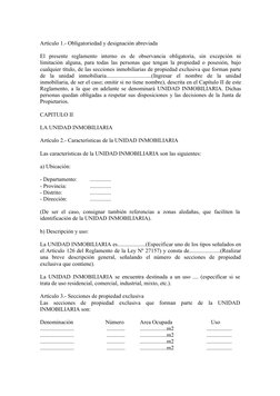 Artículo 1.- Obligatoriedad y designación abreviada
El  presente  reglamento  interno  es  de  observancia  obligatoria,  sin