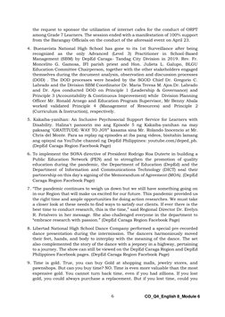 6 
 
CO_Q4_English 8_Module 6 
the request to sponsor the utilization of internet cafes for the conduct of ORPT 
among Grad