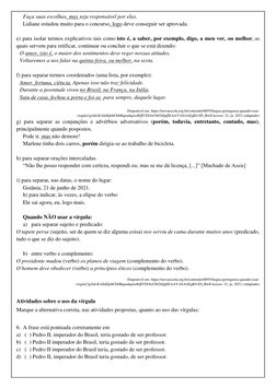 Faça suas escolhas, mas seja responsável por elas. 
Lidiane estudou muito para o concurso, logo deve conseguir ser aprovada.