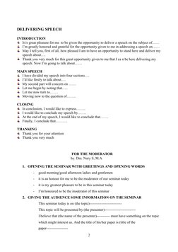 MC Script for Formal Seminars | PDF | Human Communication