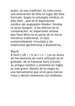 quien, en esa tradición, es visto como 
una emanación de Dios en lugar del Dios 
Cornudo. Según la mitología nórdica, el 
dio