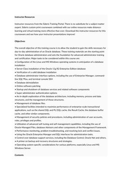 Instructor Resources 
  
Instructor resources from the Sideris Training Portal. There is no substitute for a subject matter