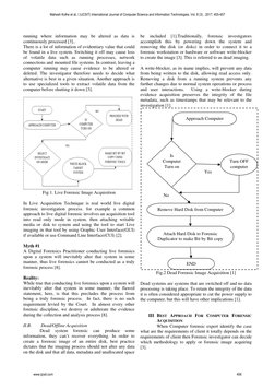 Live vs Dead Forensic Acquisition Methods | PDF | Computer Forensics ...