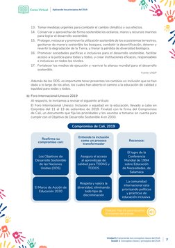 Curso Virtual
Aplicando los principios del DUA
7
Unidad 1 Conociendo los conceptos claves del DUA
Sesión 1 Conceptos claves y