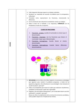 CIEERRE

Cada integrante del grupo expone sus trabajos realizados.

Socializan sus respuestas de acuerdo al problema que le