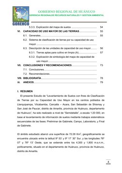 GOBIERNO REGIONAL DE HUÁNUCO
GERENCIA REGIONALDE RECURSOS NATURALES Y GESTION AMBIENTAL
4