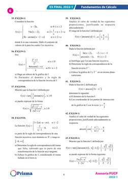 Asesoría PUCP
2022-1
6
EX FINAL 2022-1
Fundamentos de Cálculo
6
Pág. 6
ASOCIACION EDUCATIVA PRISMA
ASESORÍA UNIVERSITARIA 202