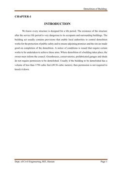 Building Demolition Process Overview | PDF | Demolition | Civil Engineering
