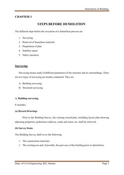Building Demolition Process Overview | PDF | Demolition | Civil Engineering