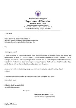 Republic of the Philippines
Department of Education
Region VI– Western Visayas
Schools Division of Roxas City, Cluster 1
Pres