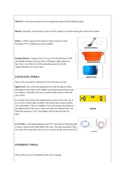 Masonry Tools: Identification and Uses | PDF | Masonry | Brick