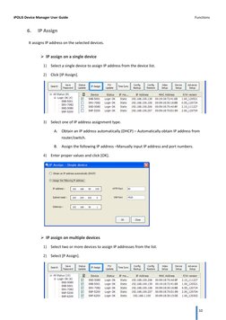 Ip Device Manager iPOLiS Device Manager User Guide | PDF | Ip Address | Installation ...