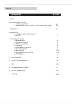 1
1
2-3
4-6
7-8
9
9
10
10
10
11
11
12
12-13
13-14
15
16
17
18-20
21
22-24
25-28
ÍNDICE
CONTENIDOS
PÁGINA
• ÍNDICE
• DESCRIPCI