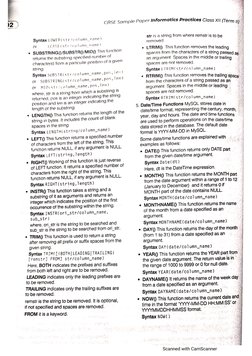 Ip Class Xii Term 2 Revision Notes | PDF