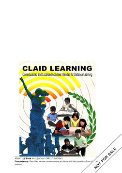 ___________________________________________________________________________  
MELC 1-2 Week No.1-2 Code: CAR11/12IAC-0a-1  
C