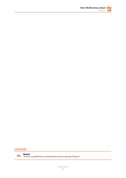 8
Dieta  Mediterránea y Salud
6ECTS viu
.es
Leyenda
Glosario
Términos cuya definición correspondiente está en el apartado “Gl