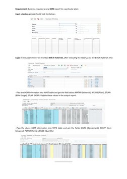 Customized Material Report Process | PDF | Information | Specification ...