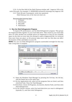 Maintain Computer System Css TVL - Ict - CSS: Quarter 3 - Modules 5-8: Maintain Computer Systems and ...