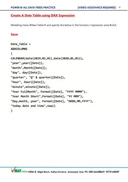 Power BI Training and Data Practices | PDF | Microsoft Sql Server ...
