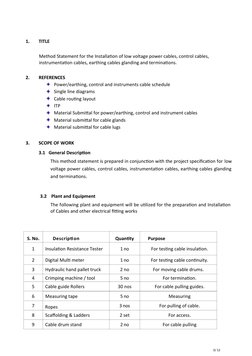 Cable Laying, Glanding, and Termination Guide | PDF | Manufactured ...
