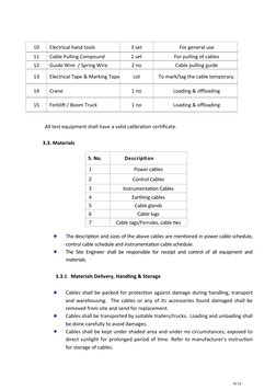 Cable Laying, Glanding, and Termination Guide | PDF | Manufactured ...