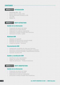 ALL RIGHTS RESERVED © 2021 — ANKA Education
4
CONTENIDO
	»
Metodología BIM - VDC
	»
Entorno común de datos (CDE)
	»
Nivel de