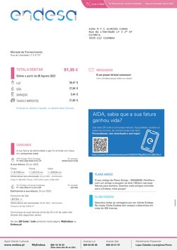 20220705
Morada de Fornecimento
Rua da Liberdade LT 3 2º DT
K  Luz e Gás
Nº Documento: 22070310105892999
Data de Emissão: 03