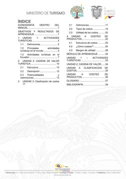 ÍNDICE 
ICONOGRAFÍA 
DENTRO 
DEL 
MANUAL ............................................. 1 
OBJETIVOS 
Y 
RESULTADOS 
DE