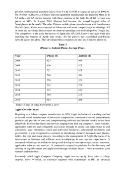 position. Samsung had launched Galaxy Note 9 with 128 GB in August at a price of $999.99. 
On October 16, Huawei, a Chinese t