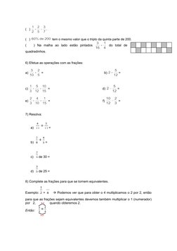 (   ) 
.
(   ) 
 tem o mesmo valor que o triplo da quinta parte de 200.
(    )  Na  malha  ao  lado  estão  pintados  
 do  t