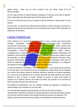 página oficial,  límite que no sería numérico sino por fecha, hasta el 10 de 
febrero del 2009. 
El 5 de mayo se liberó l
