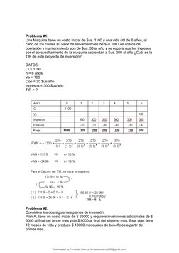 Ejercicios Resueltos de Flujo de Caja | PDF | Flujo de efectivo ...