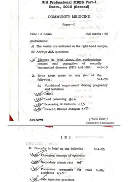 Community Medicine MBBS Exam Syllabus | PDF | Preventive Healthcare ...