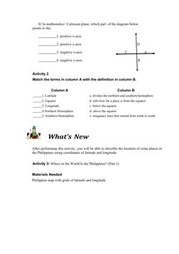 Grade 7 Science Q4 Module 1: Philippines | PDF | Latitude | Equator
